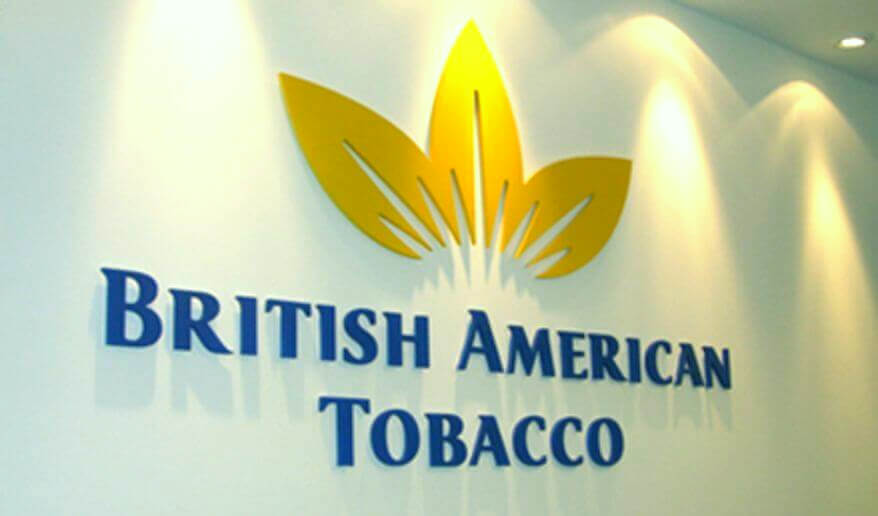 Witness the Iconic British American Tobacco Company Logo